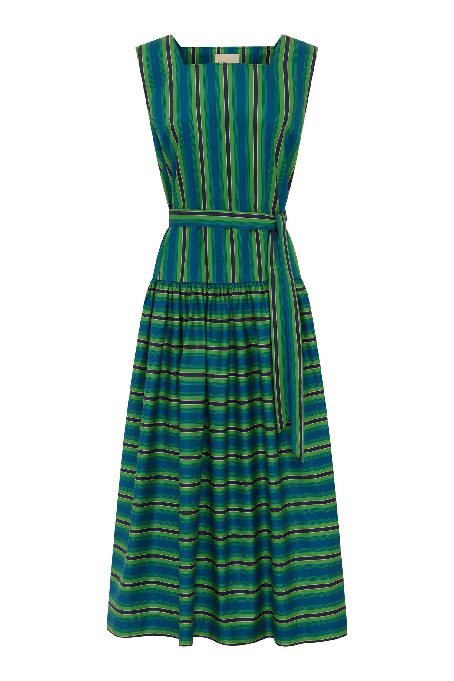 Alemais Margo Midi Dress  Sustainable Dresses with Alemais print -  Luxury Handbags Australian Designer