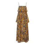 Alemais Ripple Dress  Sustainable Dresses with Alemais print -  Luxury Handbags Australian Designer