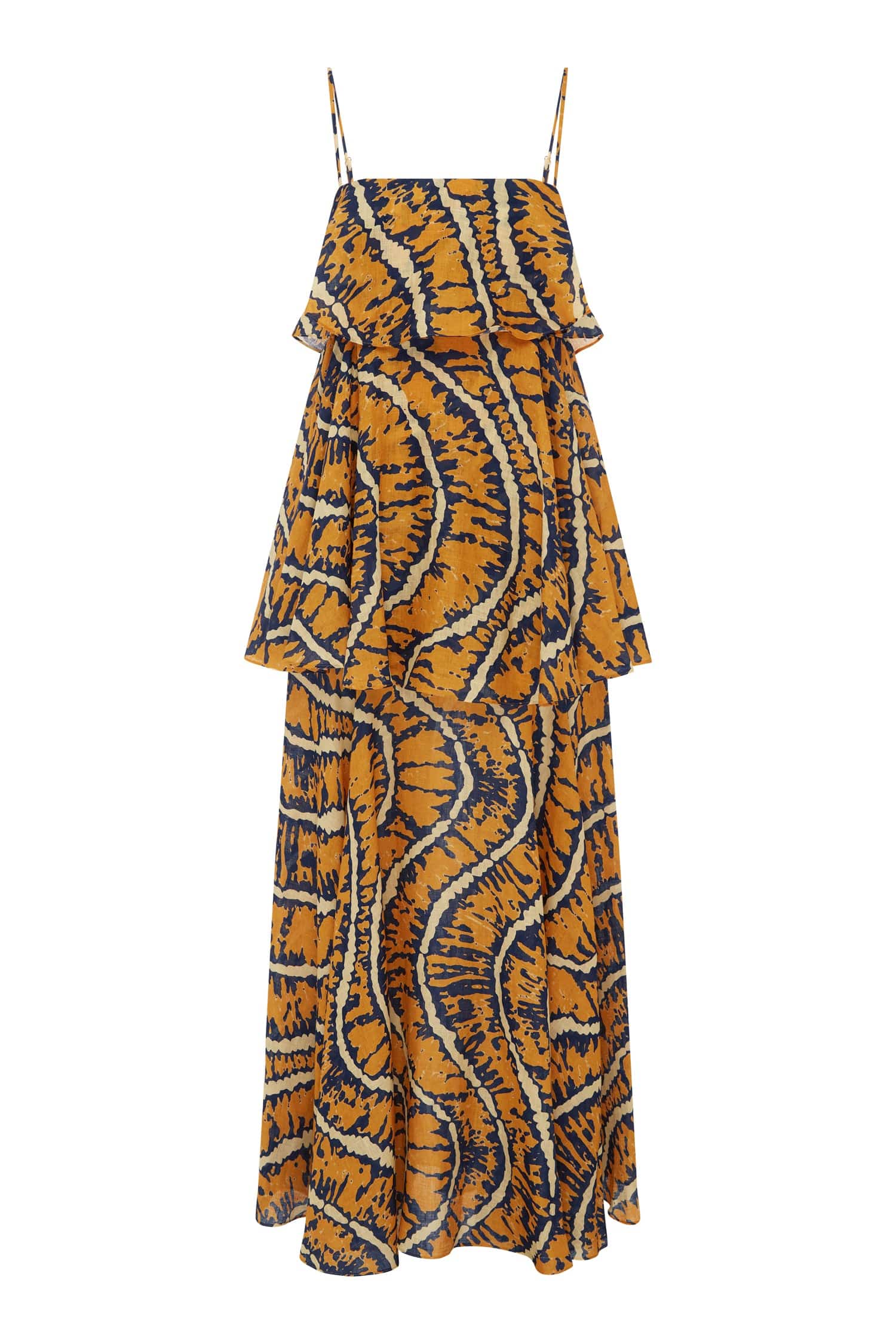 Alemais Ripple Dress  Sustainable Dresses with Alemais print -  Luxury Handbags Australian Designer