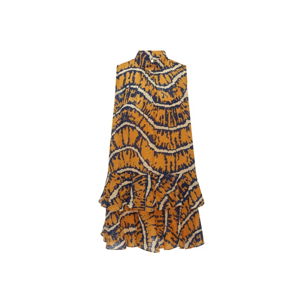 Alemais Ripple Mini Dress  Sustainable Dresses with Alemais print -  Luxury Handbags Australian Designer