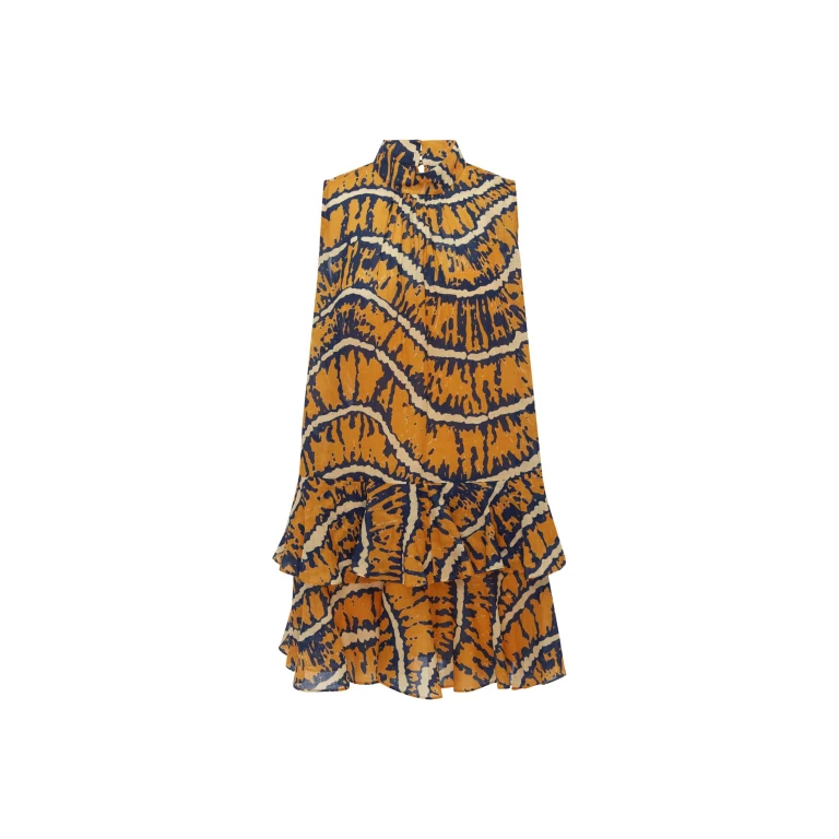 Alemais Ripple Mini Dress  Sustainable Dresses with Alemais print -  Luxury Handbags Australian Designer