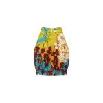 Alemais Splice Crop Top  Sustainable Tops with Alemais print -  Luxury Handbags Australian Designer