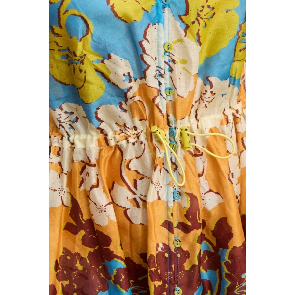 Alemais Splice Mini Dress  Sustainable Dresses with Alemais print -  Luxury Handbags Australian Designer