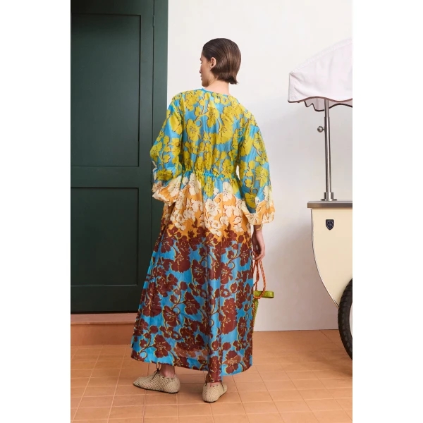 Alemais Splice Shirtdress  Sustainable Dresses with Alemais print -  Luxury Handbags Australian Designer