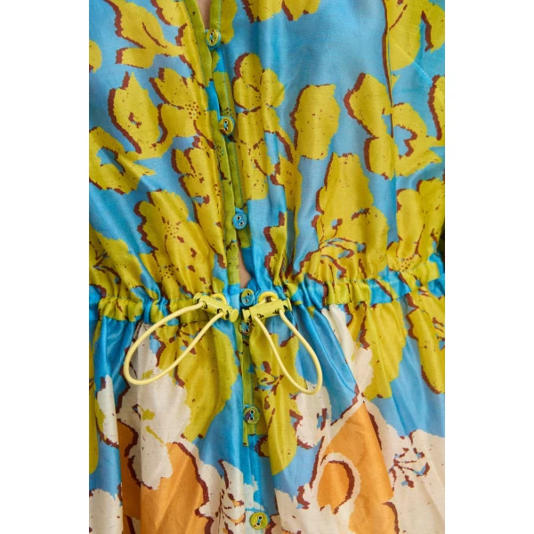 Alemais Splice Shirtdress  Sustainable Dresses with Alemais print -  Luxury Handbags Australian Designer