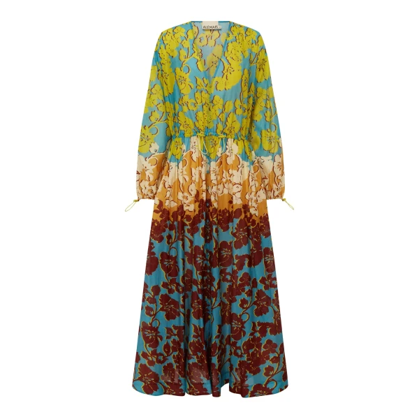 Alemais Splice Shirtdress  Sustainable Dresses with Alemais print -  Luxury Handbags Australian Designer