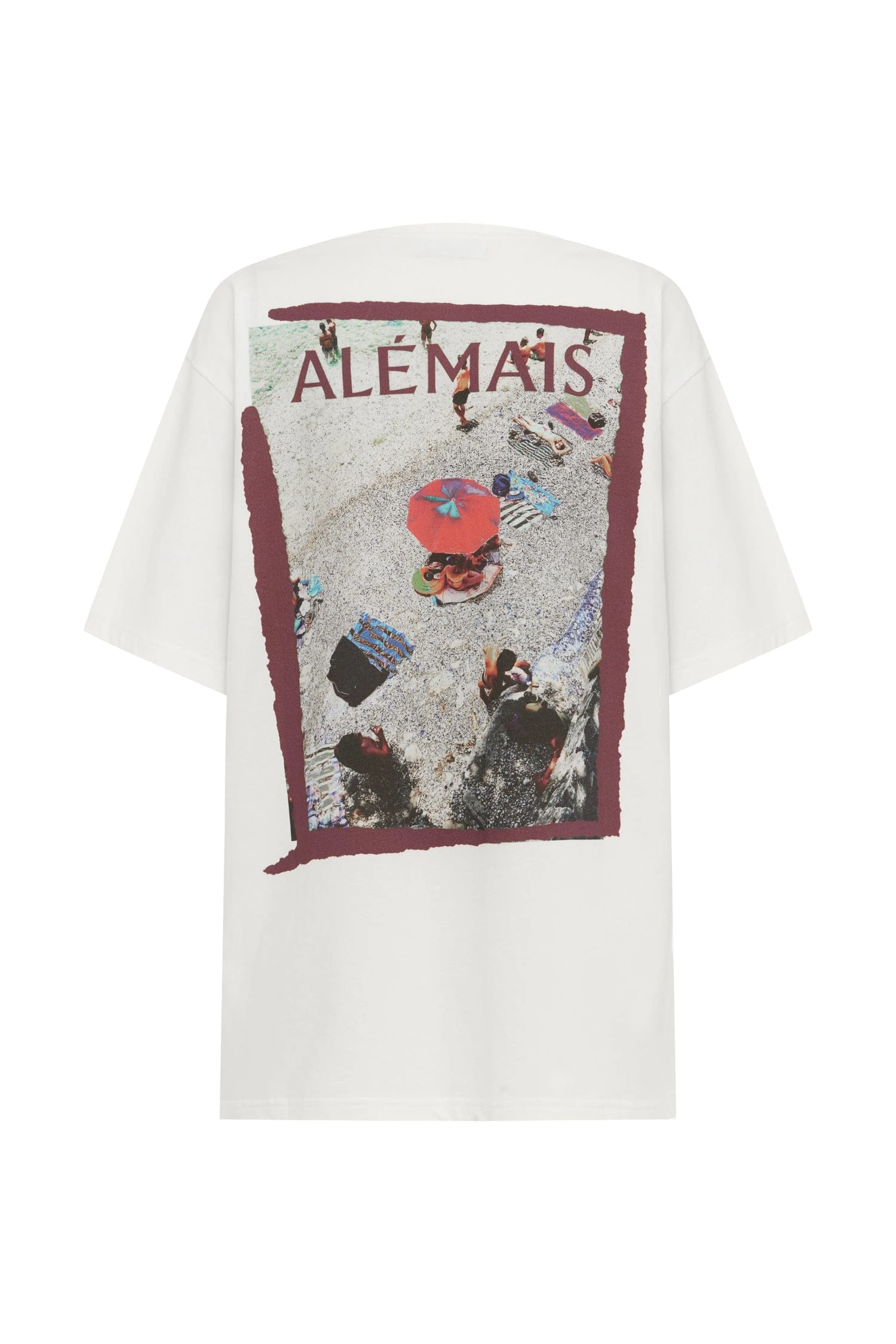 Splice Tee by Alemais - Tops Alemais Splice Tee Sustainable Tops with Alemais print - Luxury Handbags Australian Designer