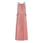 Alemais Zuri Embellished Midi Dress  Sustainable Dresses with Alemais print -  Luxury Handbags Australian Designer