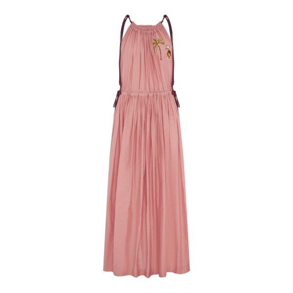 Alemais Zuri Embellished Midi Dress  Sustainable Dresses with Alemais print -  Luxury Handbags Australian Designer