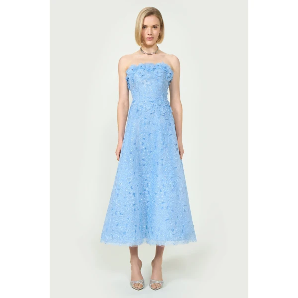 Costarellos Dresses - Romantic Greek Lace - Shop at Luxury Shoes 