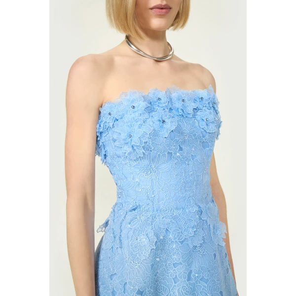 Costarellos Dresses - Romantic Greek Lace - Shop at Luxury Shoes 