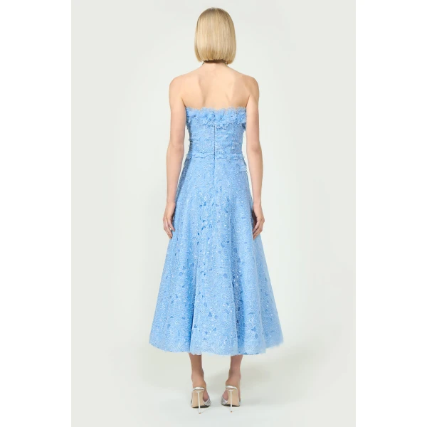 Costarellos Dresses - Romantic Greek Lace - Shop at Luxury Shoes 