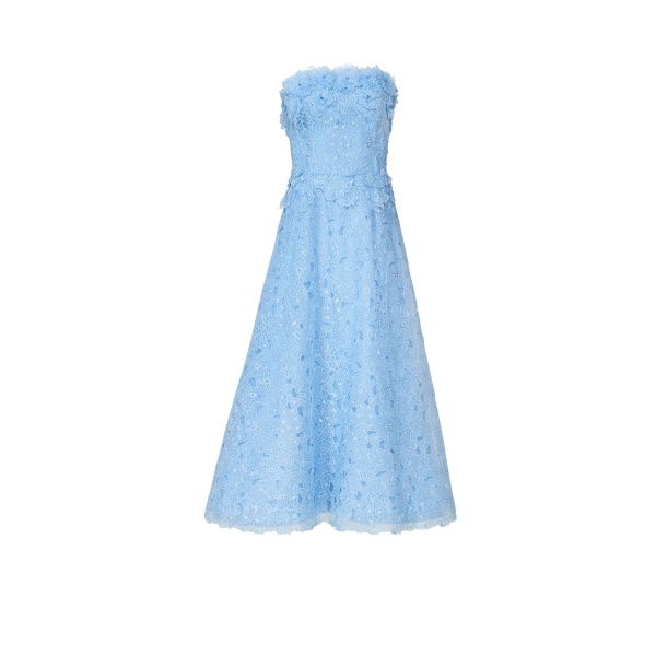 Costarellos Dresses - Romantic Greek Lace - Shop at Luxury Shoes 