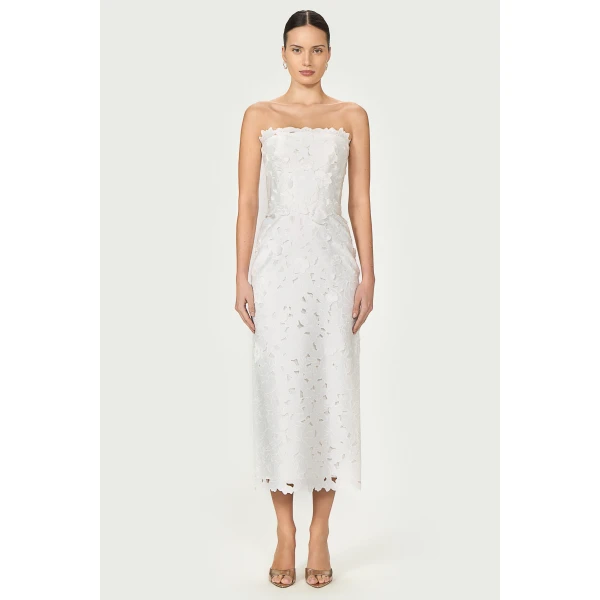 Costarellos Dresses - Romantic Greek Lace - Shop at Luxury Shoes 