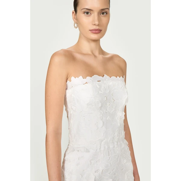 Costarellos Dresses - Romantic Greek Lace - Shop at Luxury Shoes 