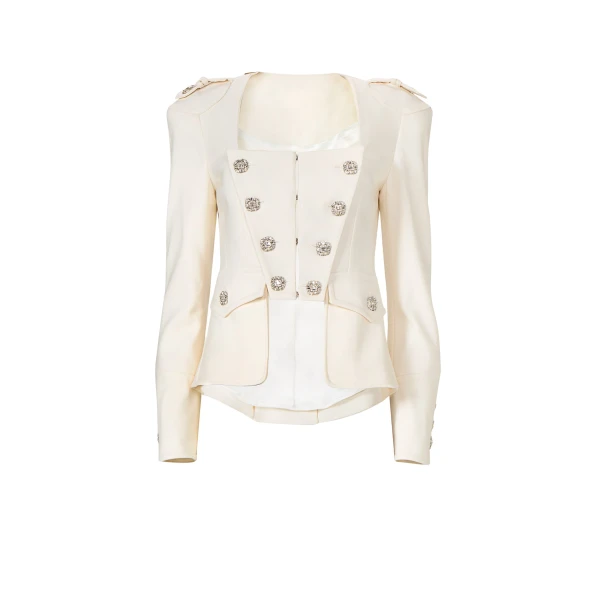 Costarellos Jackets - Romantic Greek Lace - Shop at Luxury Shoes 