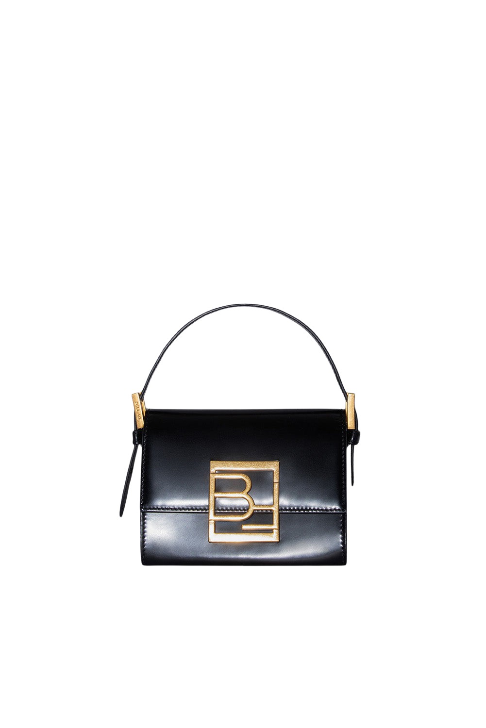 BY FAR Fran - By Far Black - 90s Minimalist Leather Bag at Luxury Shoes 