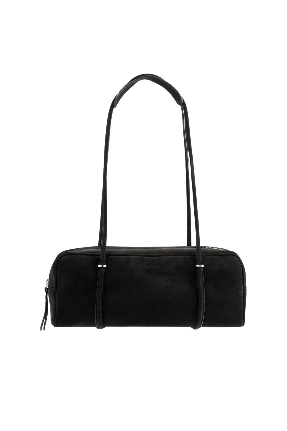 BY FAR Kimberly - By Far Black - 90s Minimalist Leather Bag at Luxury Shoes 