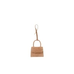 BY FAR Mini Mini - By Far Beige - 90s Minimalist Leather Bag at Luxury Shoes 