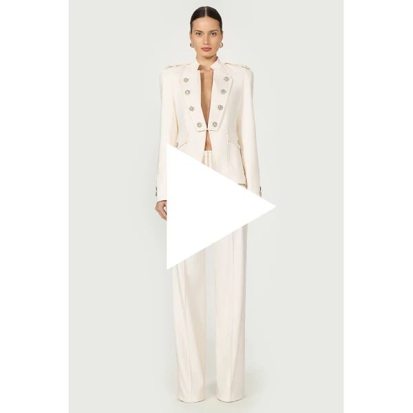 Costarellos Pants - Romantic Greek Lace - Shop at Luxury Shoes 