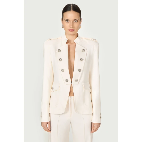 Costarellos Jackets - Romantic Greek Lace - Shop at Luxury Shoes 