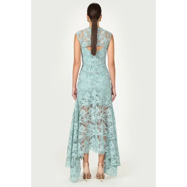 Costarellos Dresses - Romantic Greek Lace - Shop at Luxury Shoes 