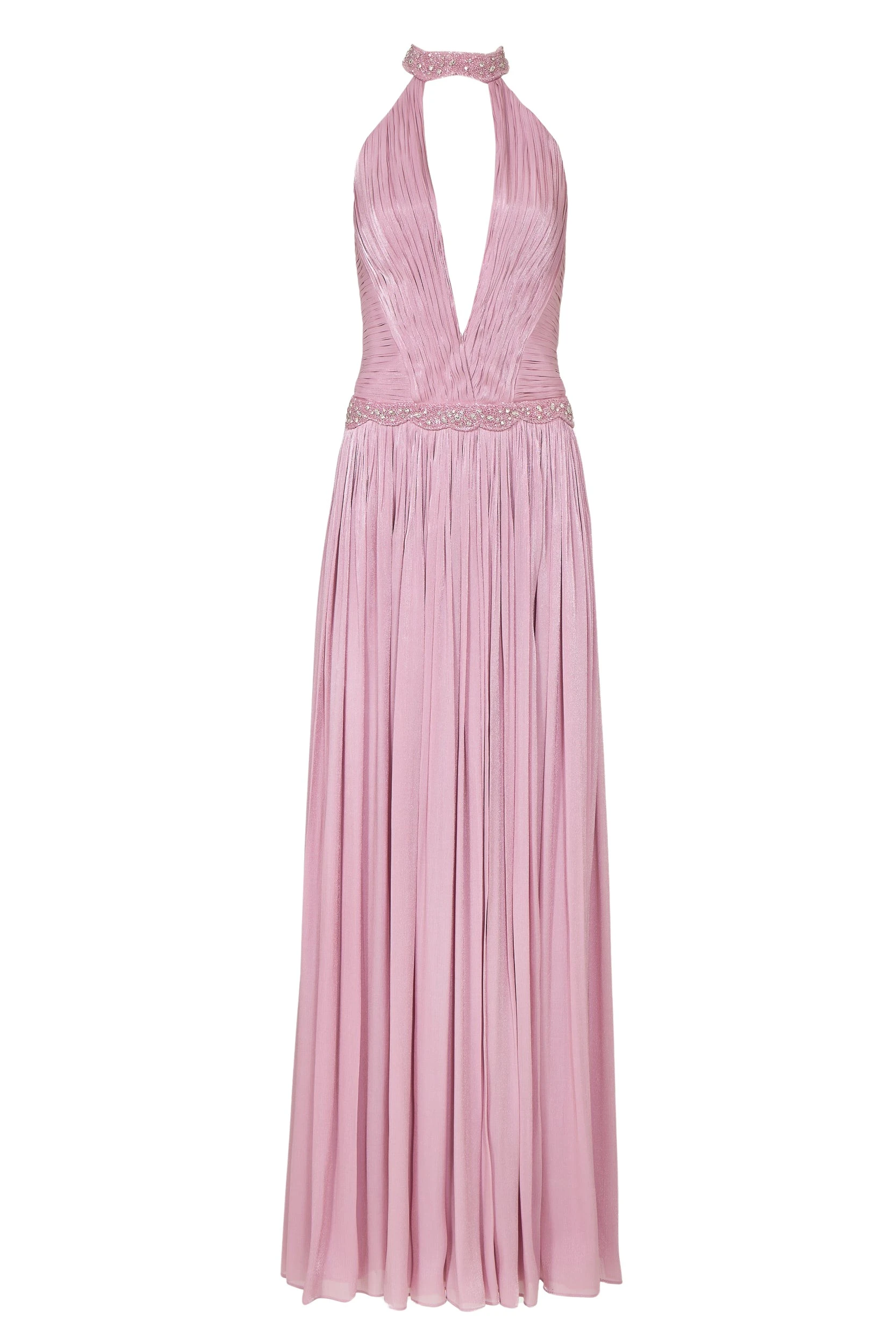 Juliette-Lurex-Georgette-Halterneck-Gown-Costarellos-Dresses-488658_nobg Costarellos Dresses - Romantic Greek Lace - Shop at Luxury Shoes