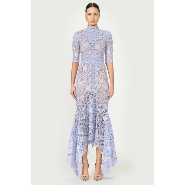 Costarellos Dresses - Romantic Greek Lace - Shop at Luxury Shoes 