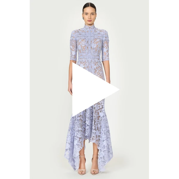 Costarellos Dresses - Romantic Greek Lace - Shop at Luxury Shoes 