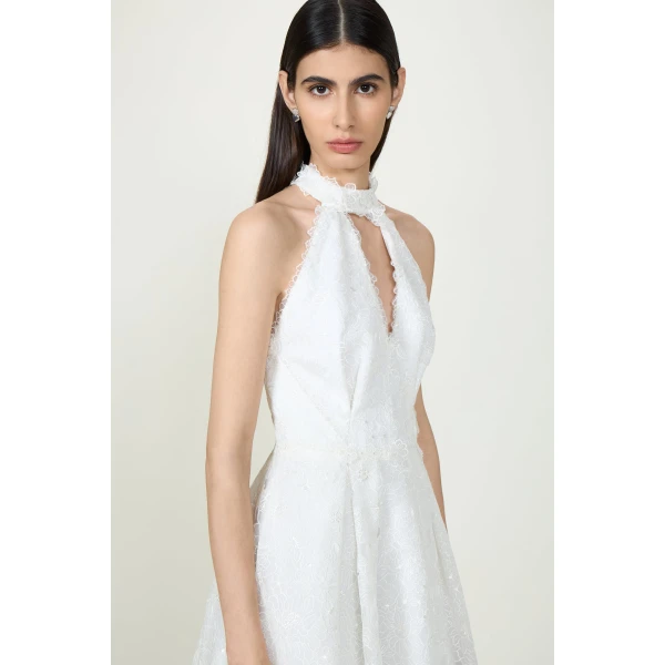 Costarellos Dresses - Romantic Greek Lace - Shop at Luxury Shoes 