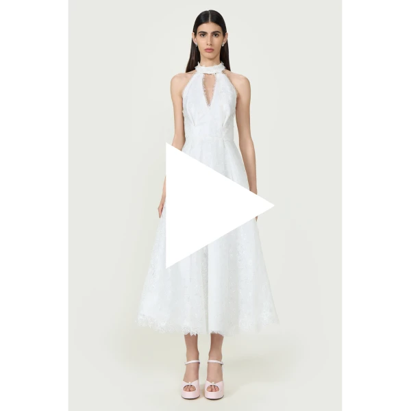 Costarellos Dresses - Romantic Greek Lace - Shop at Luxury Shoes 