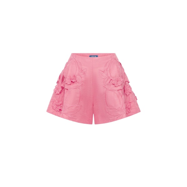 Leo Lin Abby Appliqué Shorts - Leo Lin Dress - Australian Luxury Fashion - Shop at Luxury Shoes 
