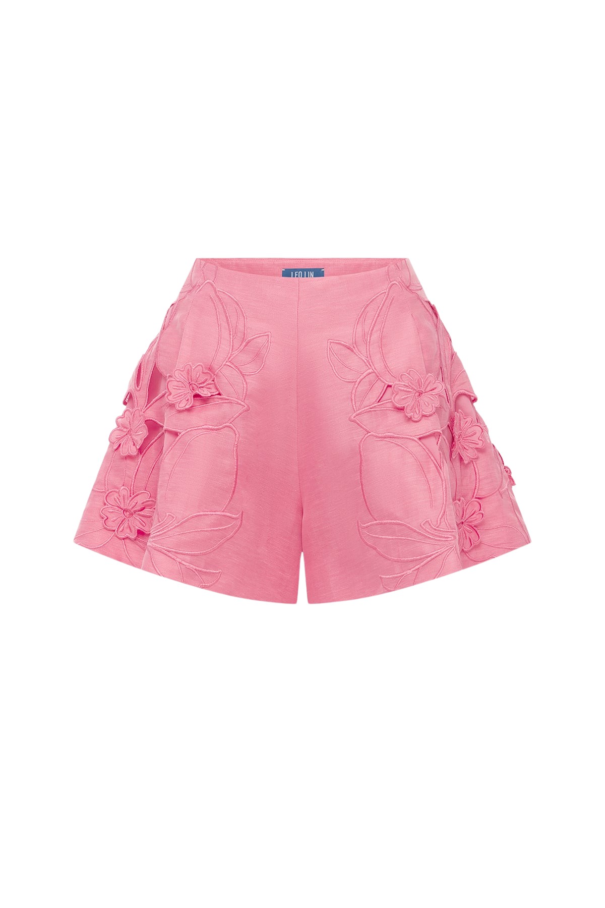 Leo Lin Abby Appliqué Shorts