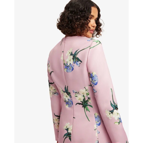Leo Lin Aliza Long Sleeve Mini Dress - Leo Lin Dress - Australian Luxury Fashion - Shop at Luxury Shoes 