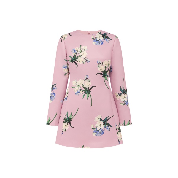 Leo Lin Aliza Long Sleeve Mini Dress - Leo Lin Dress - Australian Luxury Fashion - Shop at Luxury Shoes 