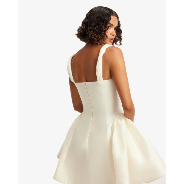 Leo Lin Ariel Embellished Wool Mini Dress - Leo Lin Dress - Australian Luxury Fashion - Shop at Luxury Shoes 