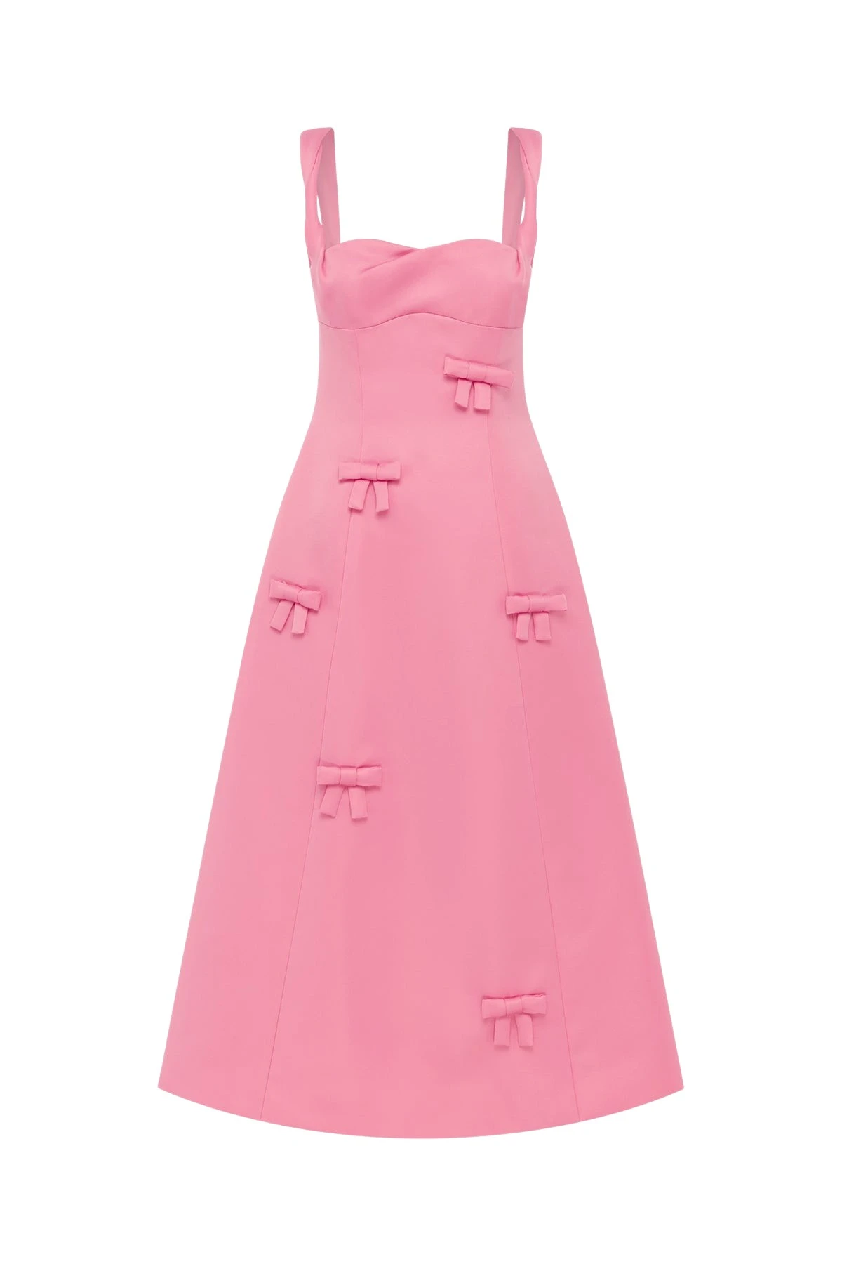 Leo-Lin-Beatrice63646_nobg Leo Lin Beatrice Bow Midi Dress - Leo Lin Dress - Australian Luxury Fashion - Shop at Luxury Shoes