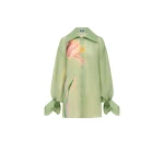 Leo Lin Christina Bow Blouse - Leo Lin Dress - Australian Luxury Fashion - Shop at Luxury Shoes 