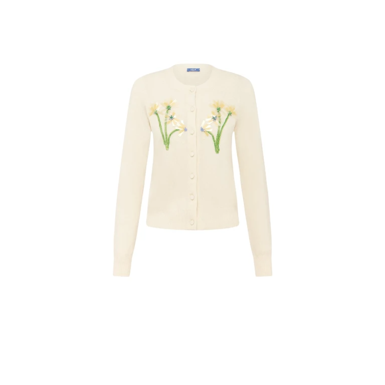 Leo Lin Claire Embellished Knit Cardigan - Leo Lin Dress - Australian Luxury Fashion - Shop at Luxury Shoes 