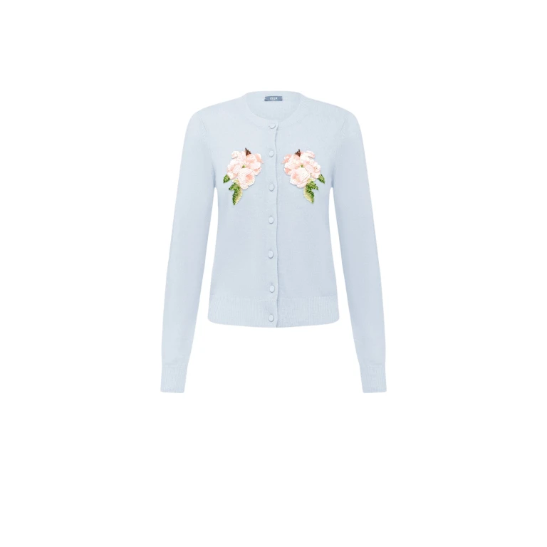 Leo Lin Claire Embellished Knit Cardigan - Leo Lin Dress - Australian Luxury Fashion - Shop at Luxury Shoes 