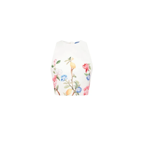 Leo Lin Ella Bow Backless Top - Leo Lin Dress - Australian Luxury Fashion - Shop at Luxury Shoes 