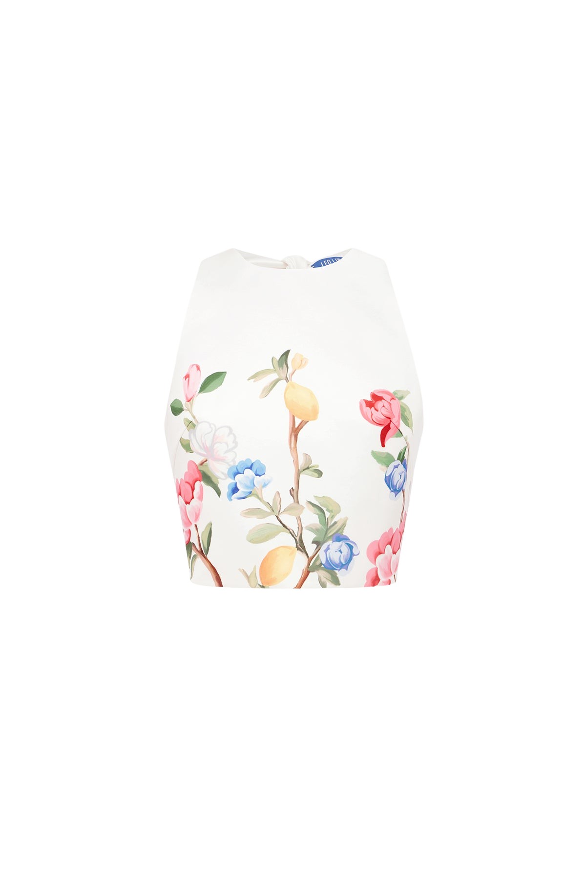 Leo Lin Ella Bow Backless Top