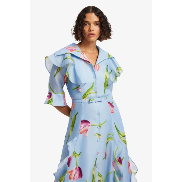 Leo Lin Isabella Silk Gown - Leo Lin Dress - Australian Luxury Fashion - Shop at Luxury Shoes 