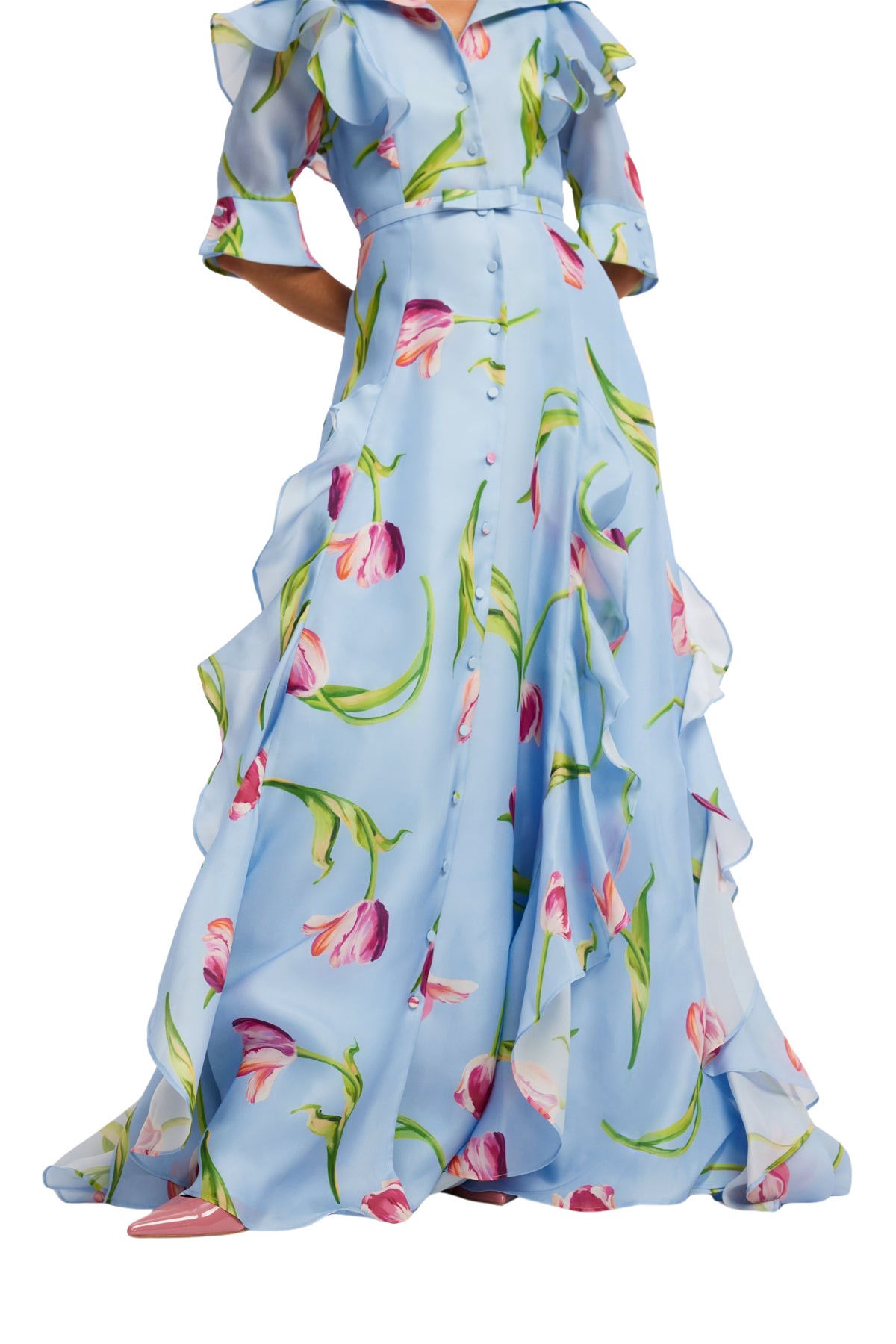 Leo Lin Isabella Silk Gown