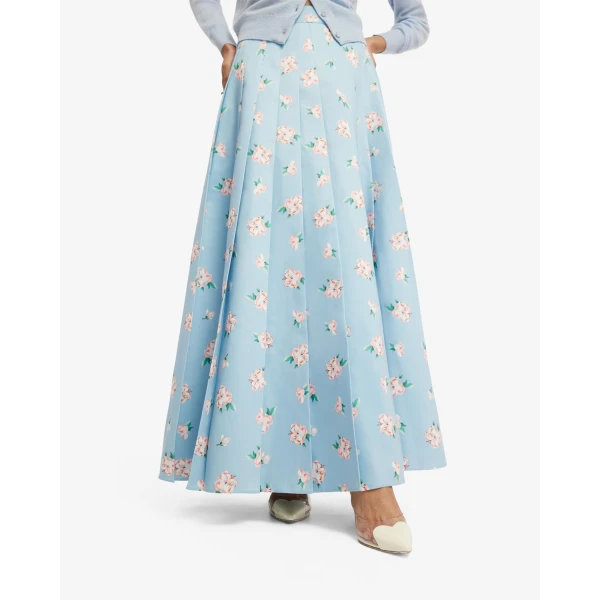 Leo Lin June Pleated Maxi Skirt - Leo Lin Dress - Australian Luxury Fashion - Shop at Luxury Shoes 