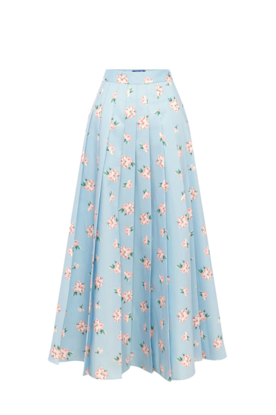 Leo Lin June Pleated Maxi Skirt - Leo Lin Dress - Australian Luxury Fashion - Shop at Luxury Shoes 