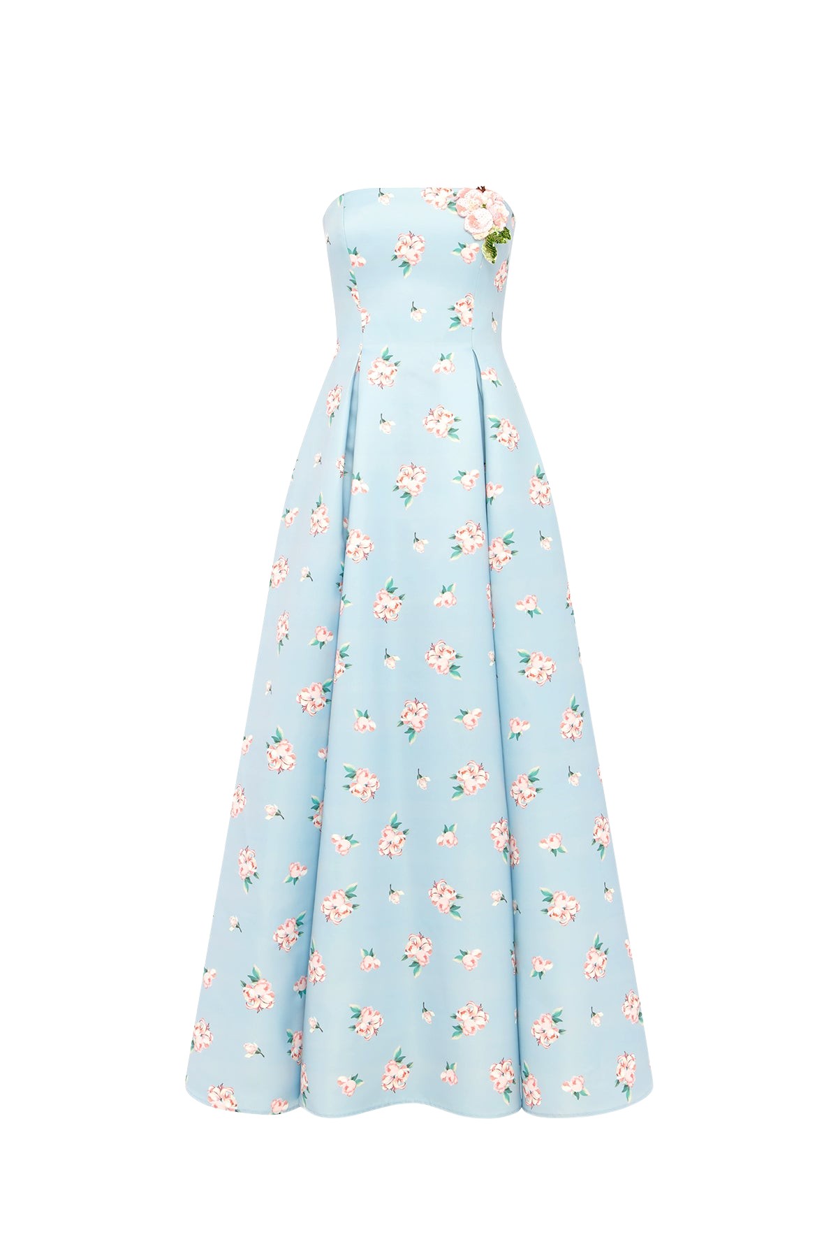 Leo Lin Nora Bustier Maxi Dress