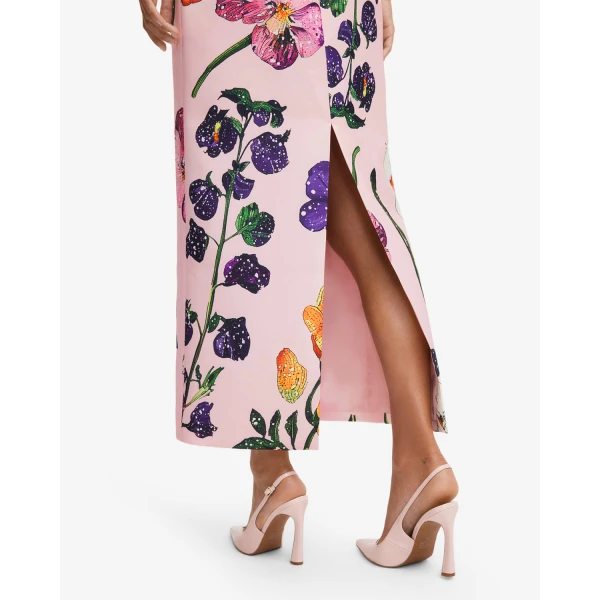 Leo Lin Rayna Printed Bustier Maxi Dress - Leo Lin Dress - Australian Luxury Fashion - Shop at Luxury Shoes 