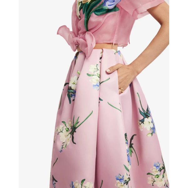 Leo Lin Victoria Puff Maxi Skirt - Leo Lin Dress - Australian Luxury Fashion - Shop at Luxury Shoes 