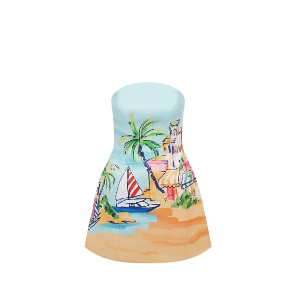 Leo Lin Zaria Bustier Mini Dress - Leo Lin Dress - Australian Luxury Fashion - Shop at Luxury Shoes 